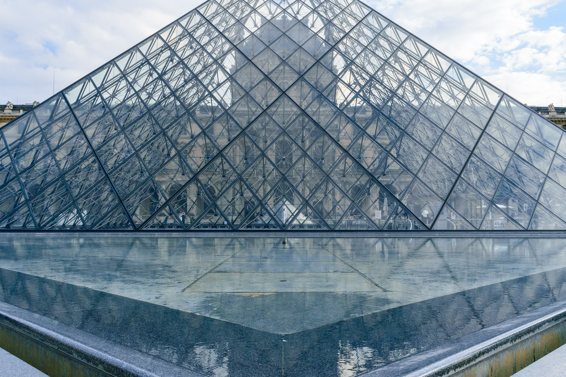 Musee du Louvre Glaspyramide